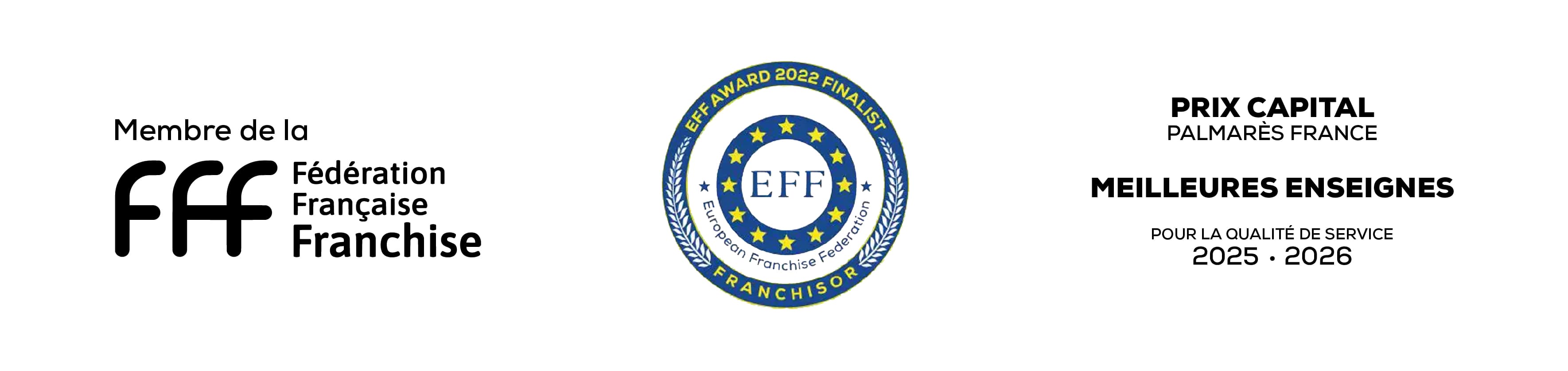 Cryotera, membre de la FFF, finaliste EFF Award et lauréat du palmarès Capital des meilleures enseignes