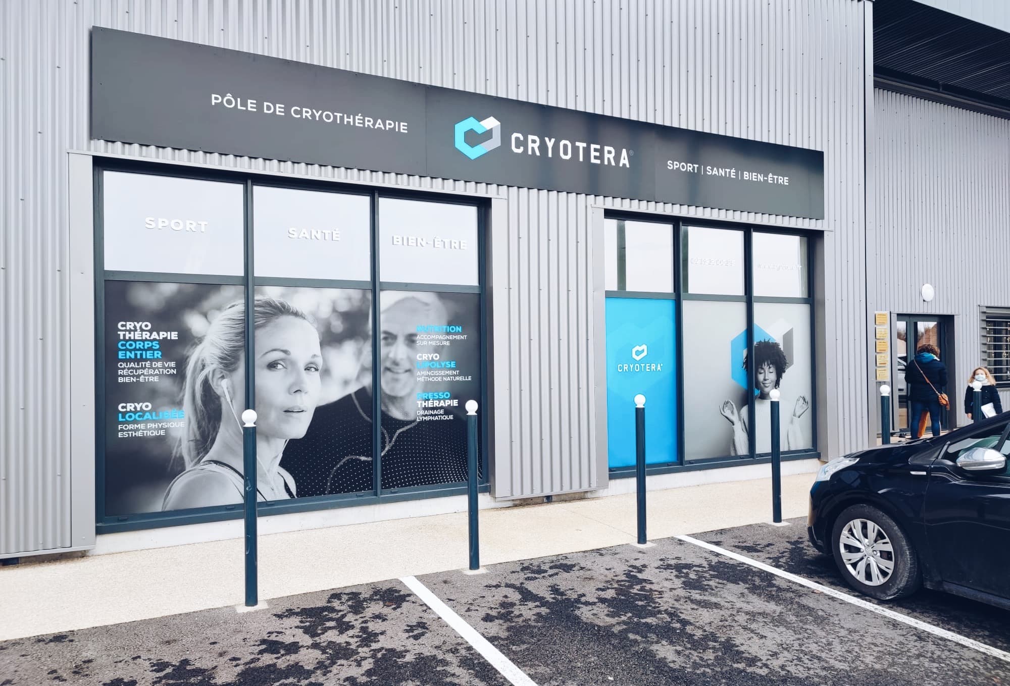 Façade d'un centre Cryotera